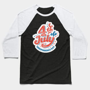 Nationalfeiertag der Vereinigten Staaten von Amerika Baseball T-Shirt